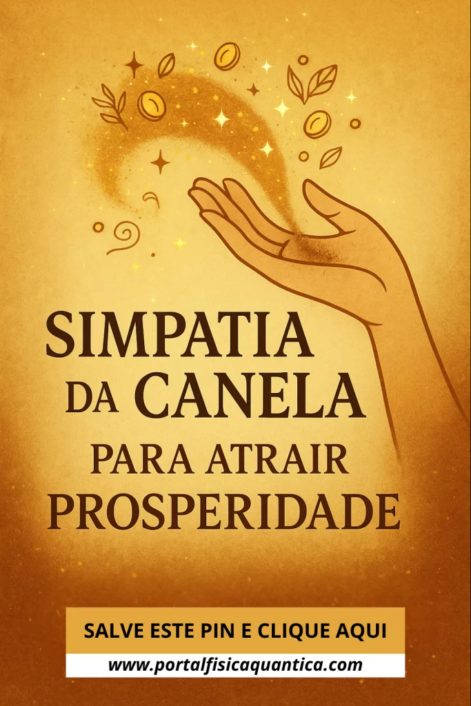 Simpatia Da Canela