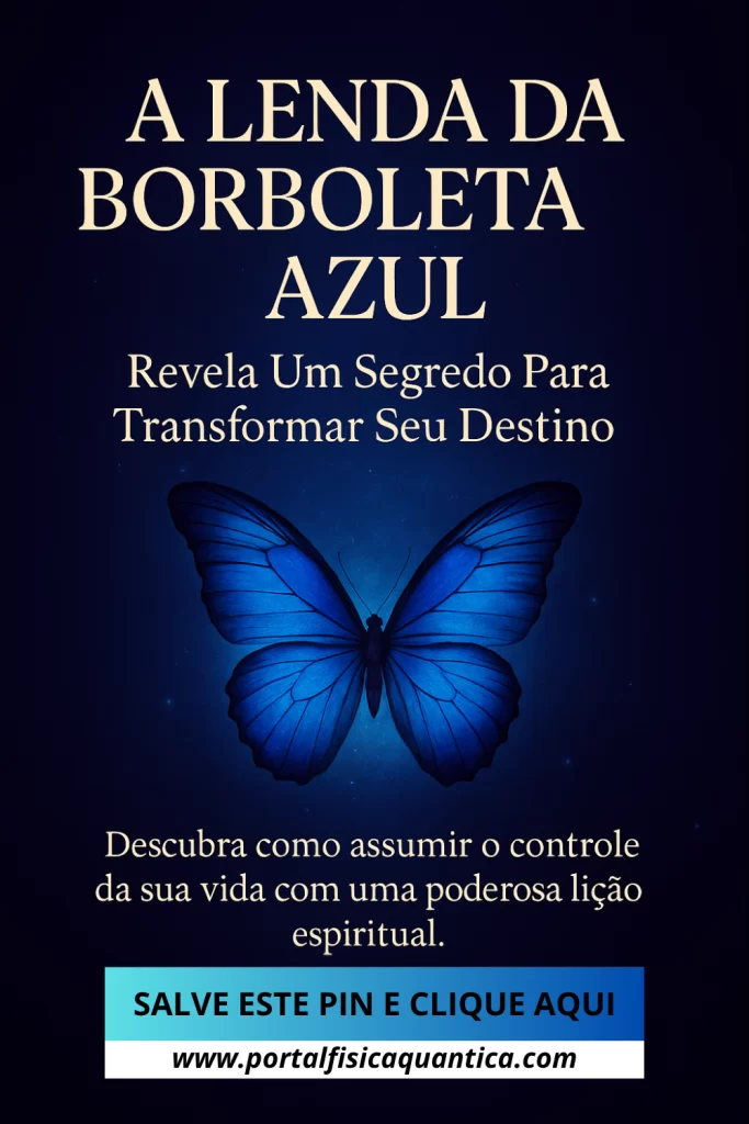 Lenda Da Borboleta Azul