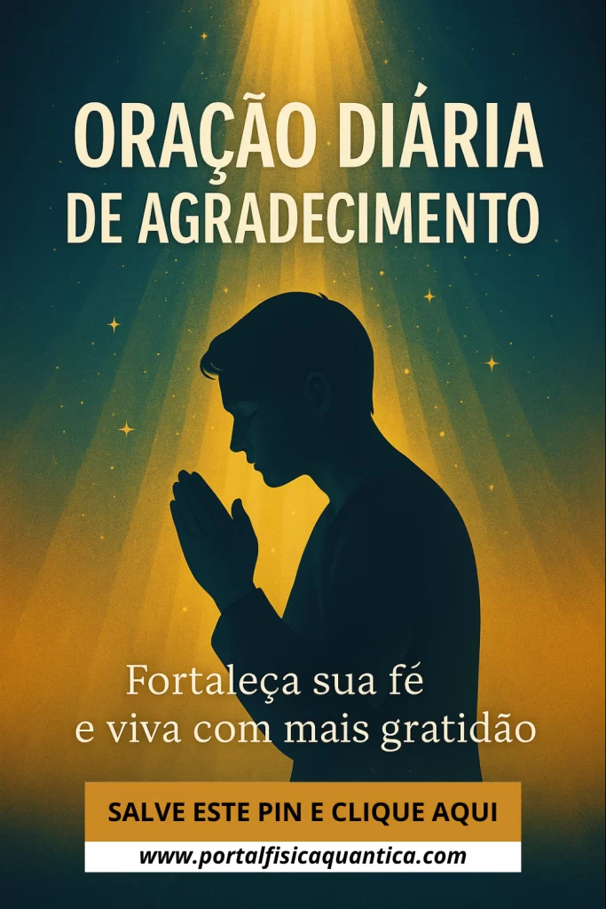 Oração Diária De Agradecimento