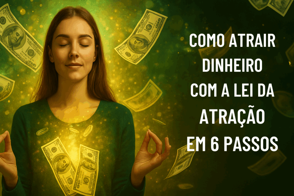 Como Atrair Dinheiro Com A Lei Da Atração Em 6 Passos Simples