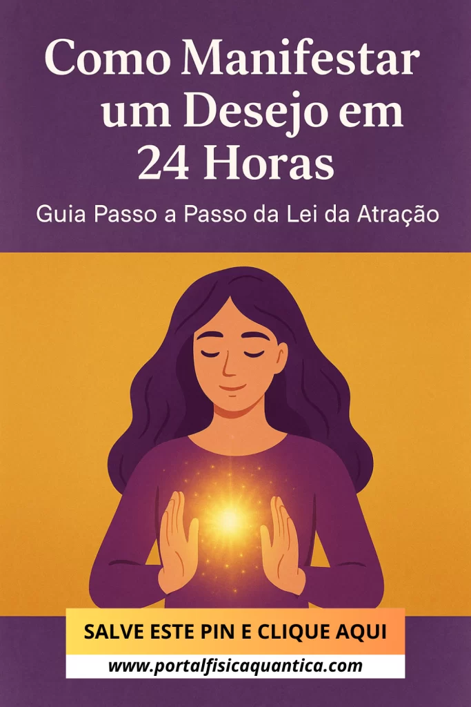Como Manifestar um Desejo em 24 Horas – Guia Passo a Passo da Lei da Atração